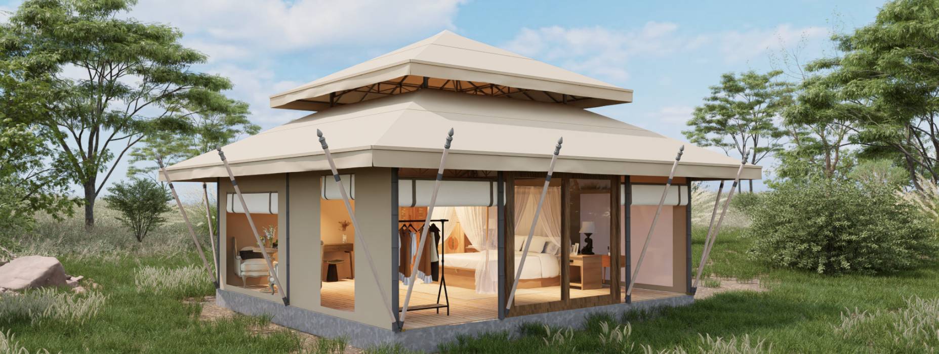 路北区户外野奢帐篷